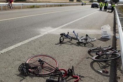 Accidentes ciclistas, tragicos sin proteccion Accidentes ciclistas, tragicos sin proteccion