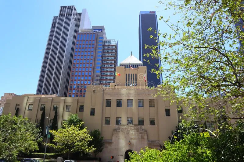 Biblioteca Central de Los Ángeles en el centro de la ciudad