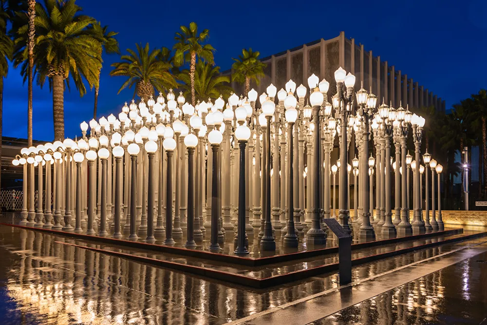 Museo LACMA en Wilshire Boulevard, Los Ángeles