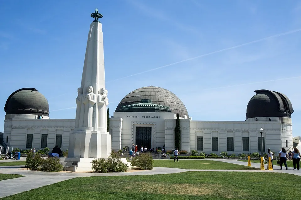 Observatorio Griffith sobre las colinas de Los Ángeles