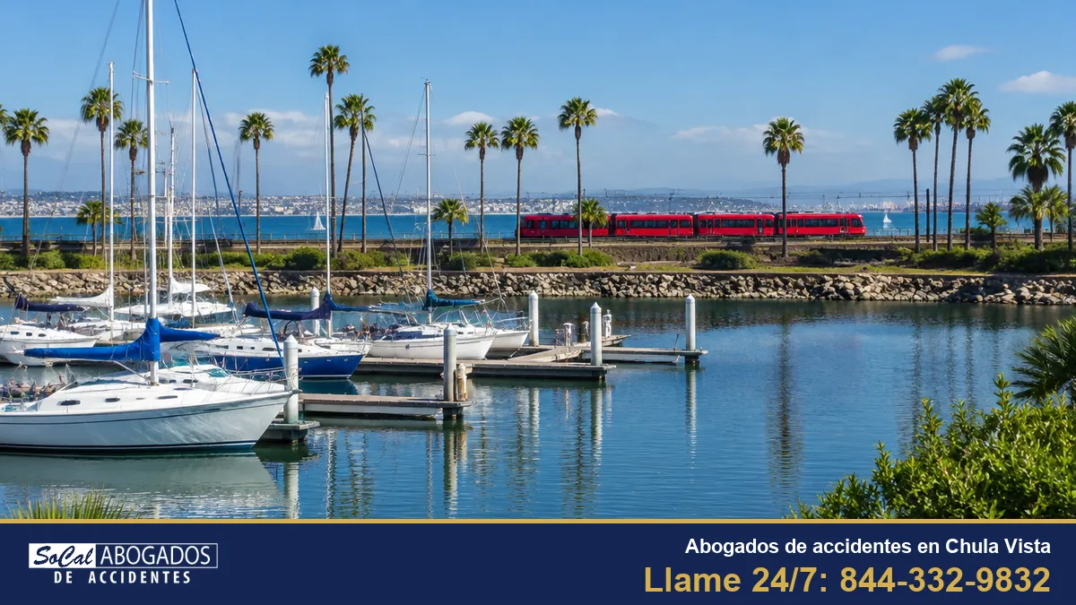 Abogados de accidentes en Chula Vista: la marina de Chula Vista en la bahía de San Diego